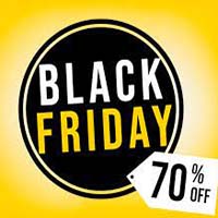Black Friday 70% OFF
